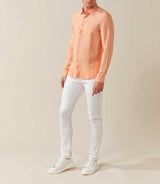 Chemise casual orange "Tango" - IZAC