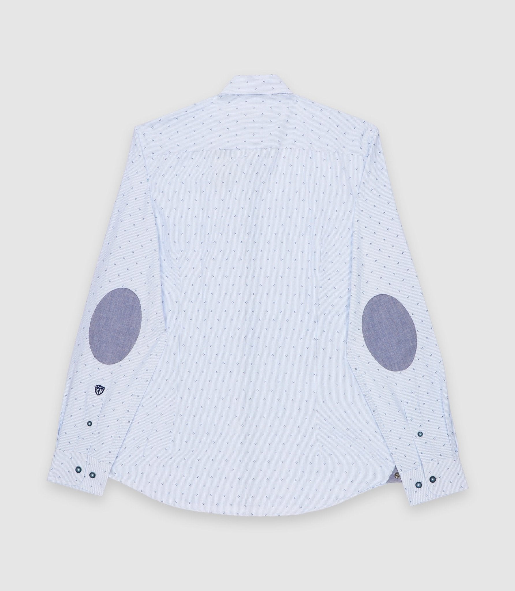 Chemise regular marine et blanche KELLYOUT - IZAC