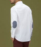 Chemise casual en coton blanc "Minas" - IZAC