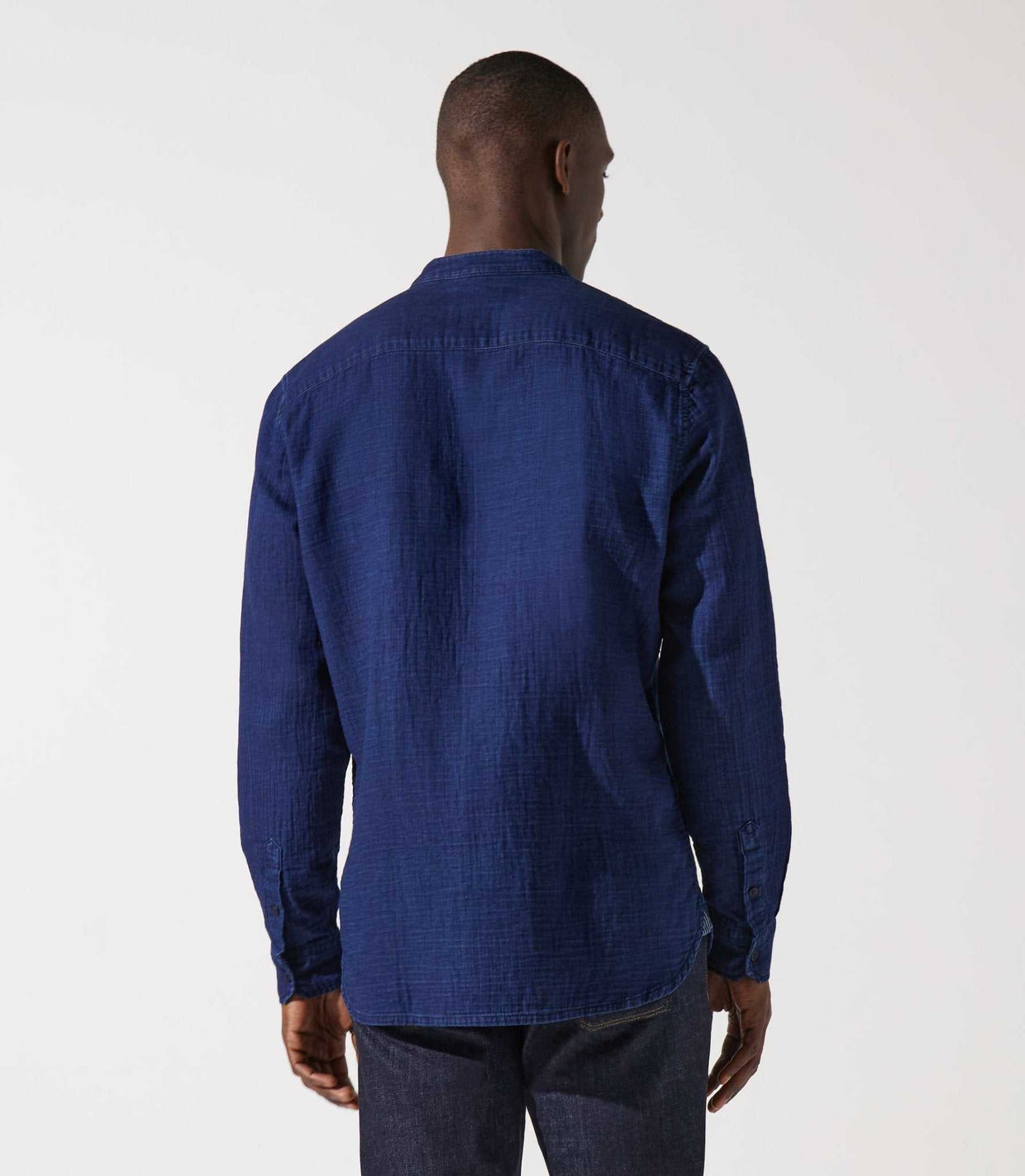 ZenMao™ – Chemise Homme Col Mao à Motif Décontracté