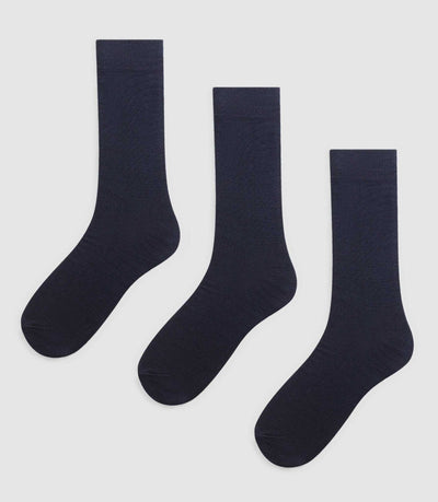 Lot de 3 chaussettes marine RACK - IZAC
