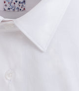 Dary" plain white fancy shirt