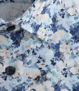 Chemise à imprimé floral bleu "Deby" - IZAC