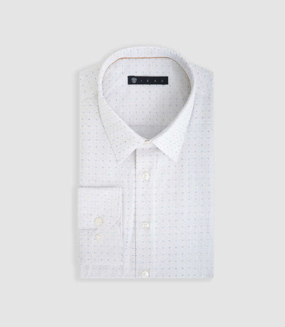 Chemise ville beige "Difast016" - IZAC