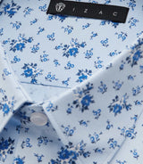 Chemise ville bleu ciel "Difast019" - IZAC