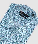 Chemise ville turquoise "Tifast010" - IZAC