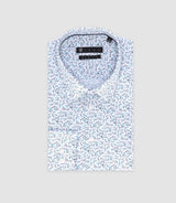 Chemise ville bleu ciel "Tifast019" - IZAC