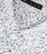 Chemise à imprimé floral marine "Mareck"