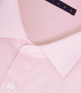 Chemise à rayures rose "Max" - IZAC