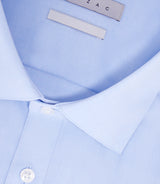 Chemise repassage facile bleu ciel "Merlin"