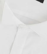 Metaphor" white satin formal shirt