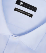 Satincache" cotton satin shirt