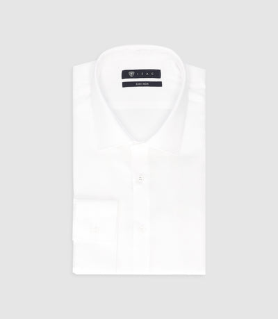 Chemise slim Easy Iron blanc MAXIME - IZAC