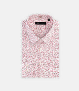 Chemise à imprimé fleuris rose MILO - IZAC