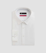 Chemise en popeline stretch blanche MALTE2 - IZAC