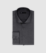 Chemise regular anthracite PEYO - IZAC