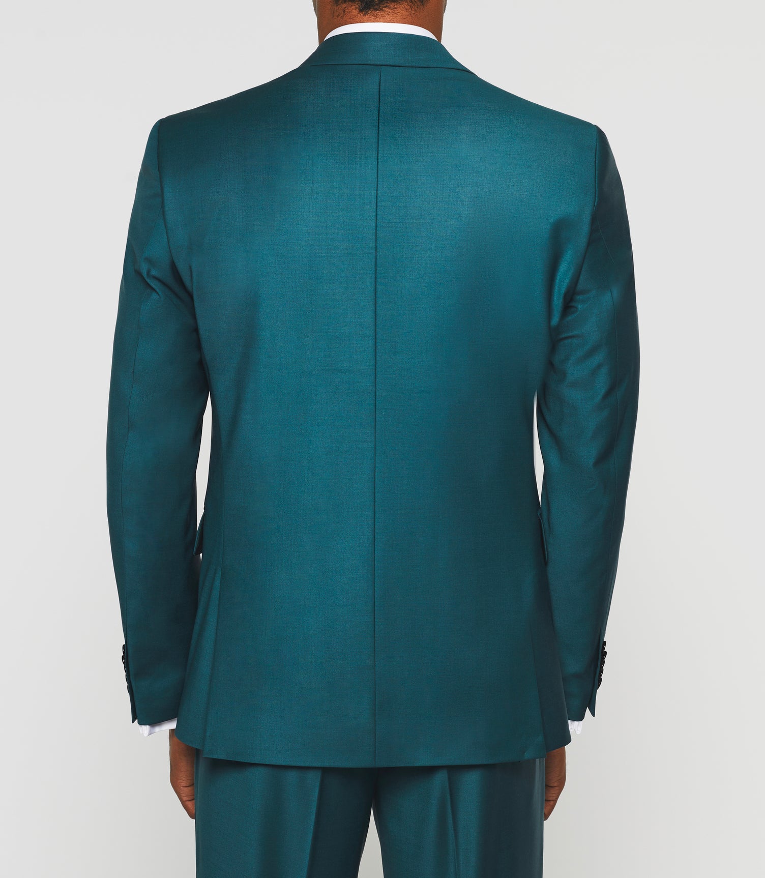 Costume 2 boutons en laine vert FAVORIOUT - IZAC