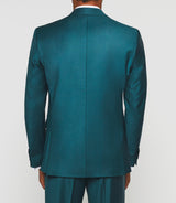 2 favorite green wool suit costume