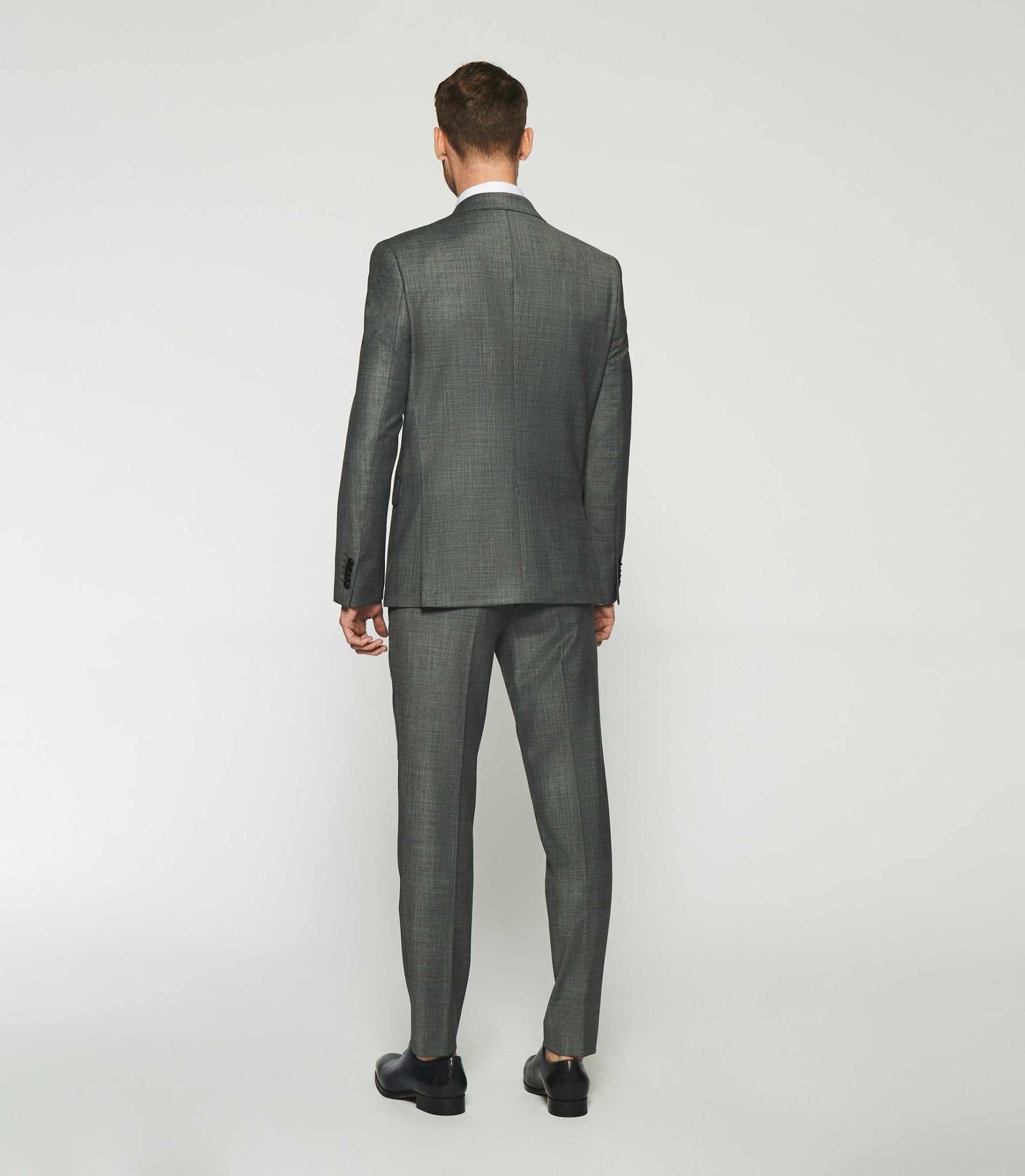 Costume 2 boutons gris FIGLI - IZAC