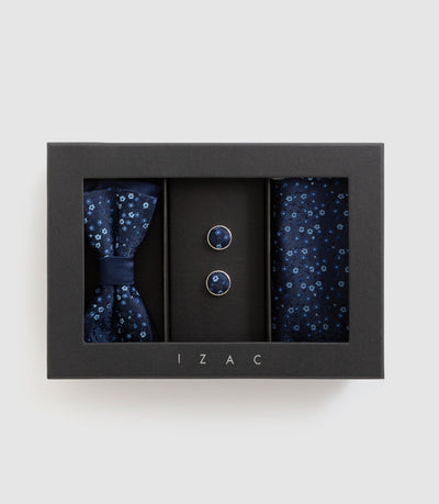 Coffret bm/np/pochette marine "Boxcaissy" - IZAC