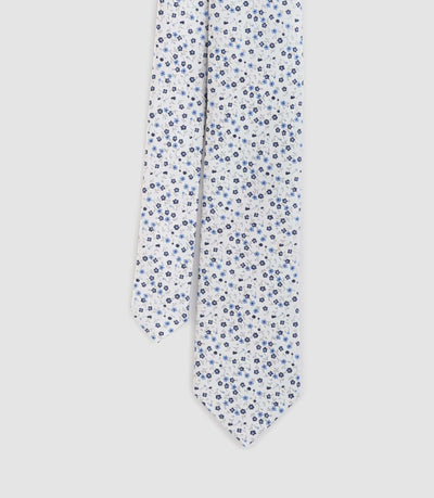 Cravate Classique 7cm bleuet "Caissy" - IZAC