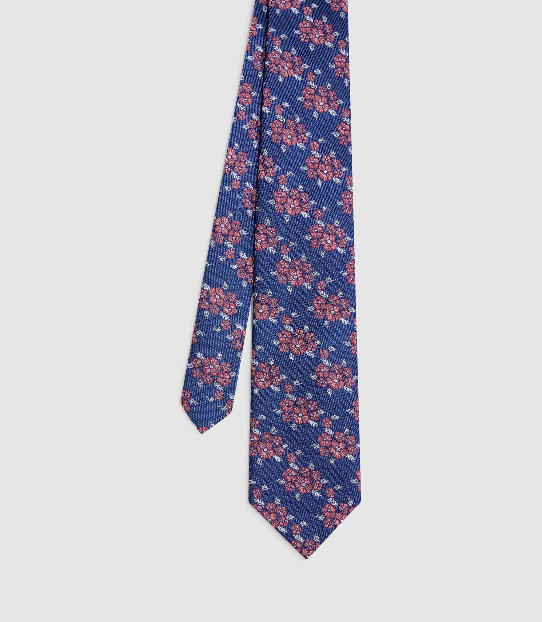 Cravate 8cm marine "Ubert" - IZAC