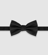 Black silk bow tie NPMARTINE