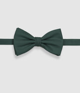 Green silk bow tie NPDUNDRA