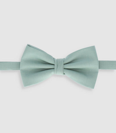 Nœud papillon en soie vert clair NPDUNDRA - IZAC