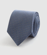 Jimmy" classic tie 7cm blue