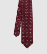 Tie 8cm burgundy "Jocelin