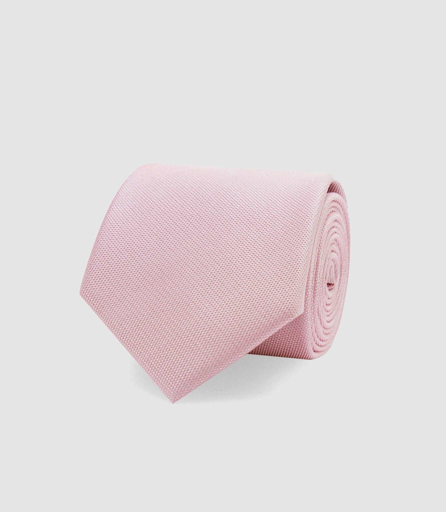 Cravate basique 7cm rose MARTINE - IZAC