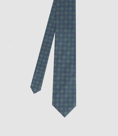 Cravate verte MAURIZIO - IZAC