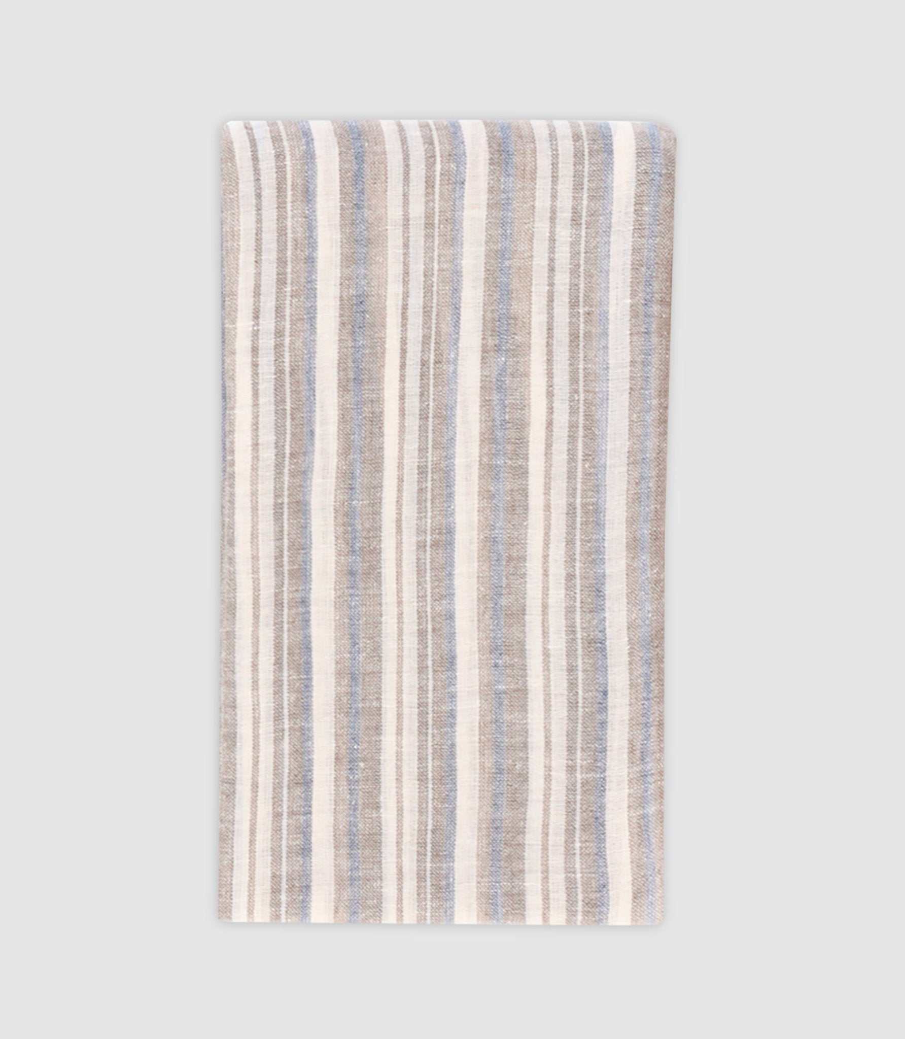 Echarpe rayée grise - IZAC