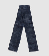 Chèche à imprimé marine ADELE IZAC