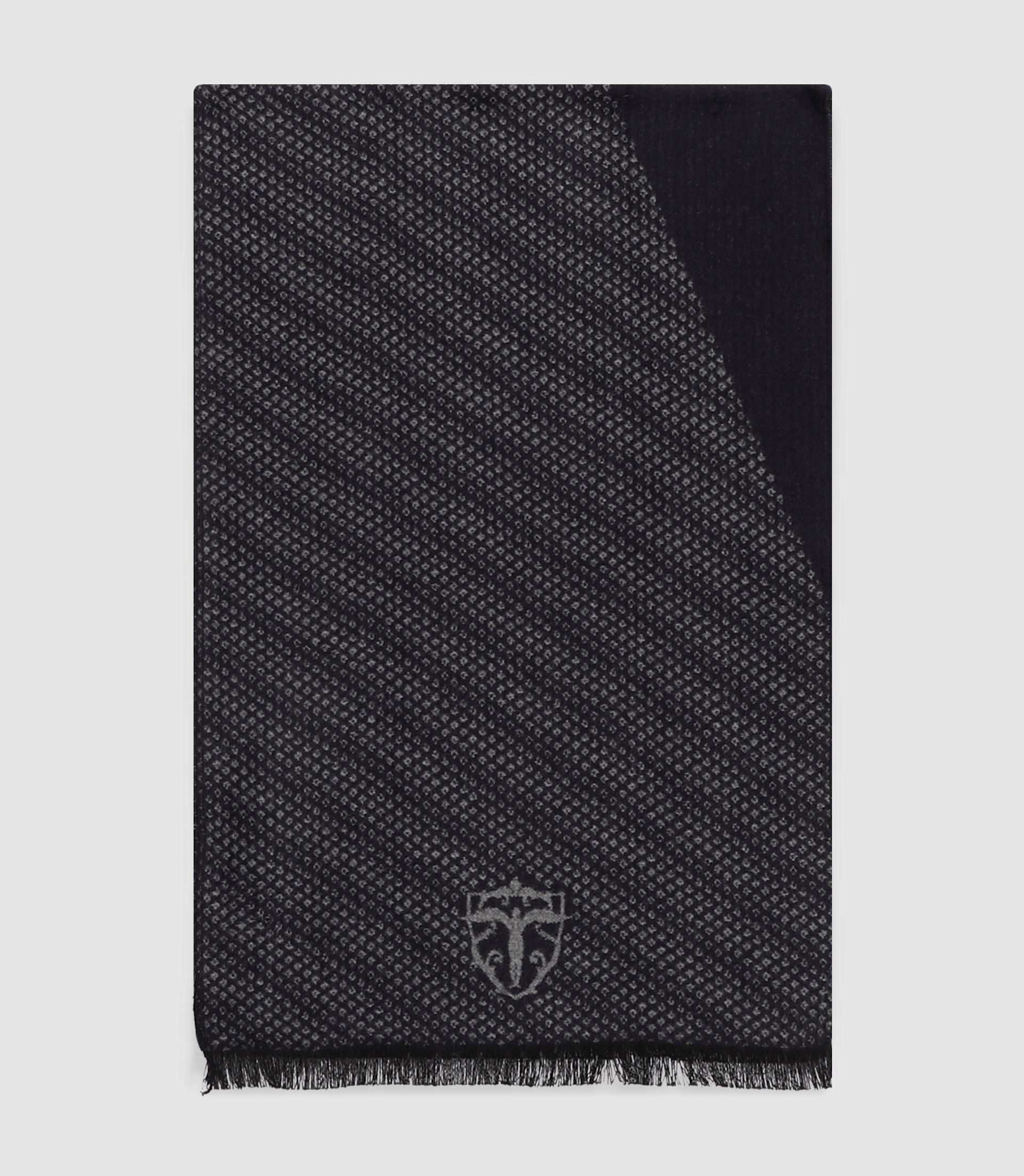 Echarpe à imprimés marine ADONE IZAC