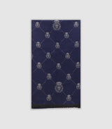 Echarpe bicolore avec logo marine ATHENA IZAC