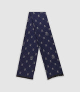 Echarpe bicolore avec logo marine ATHENA IZAC