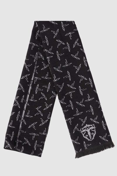 Echarpe à motif noir ANGE - IZAC