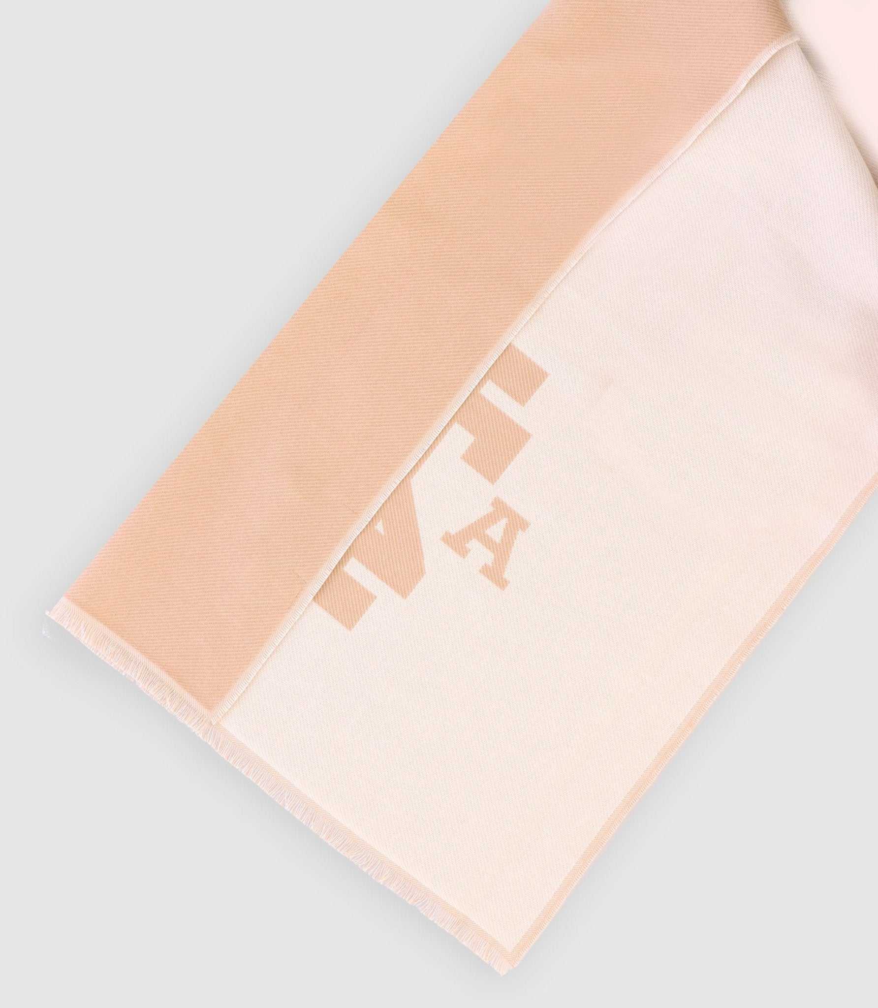 Echarpe unie beige XADYME - IZAC