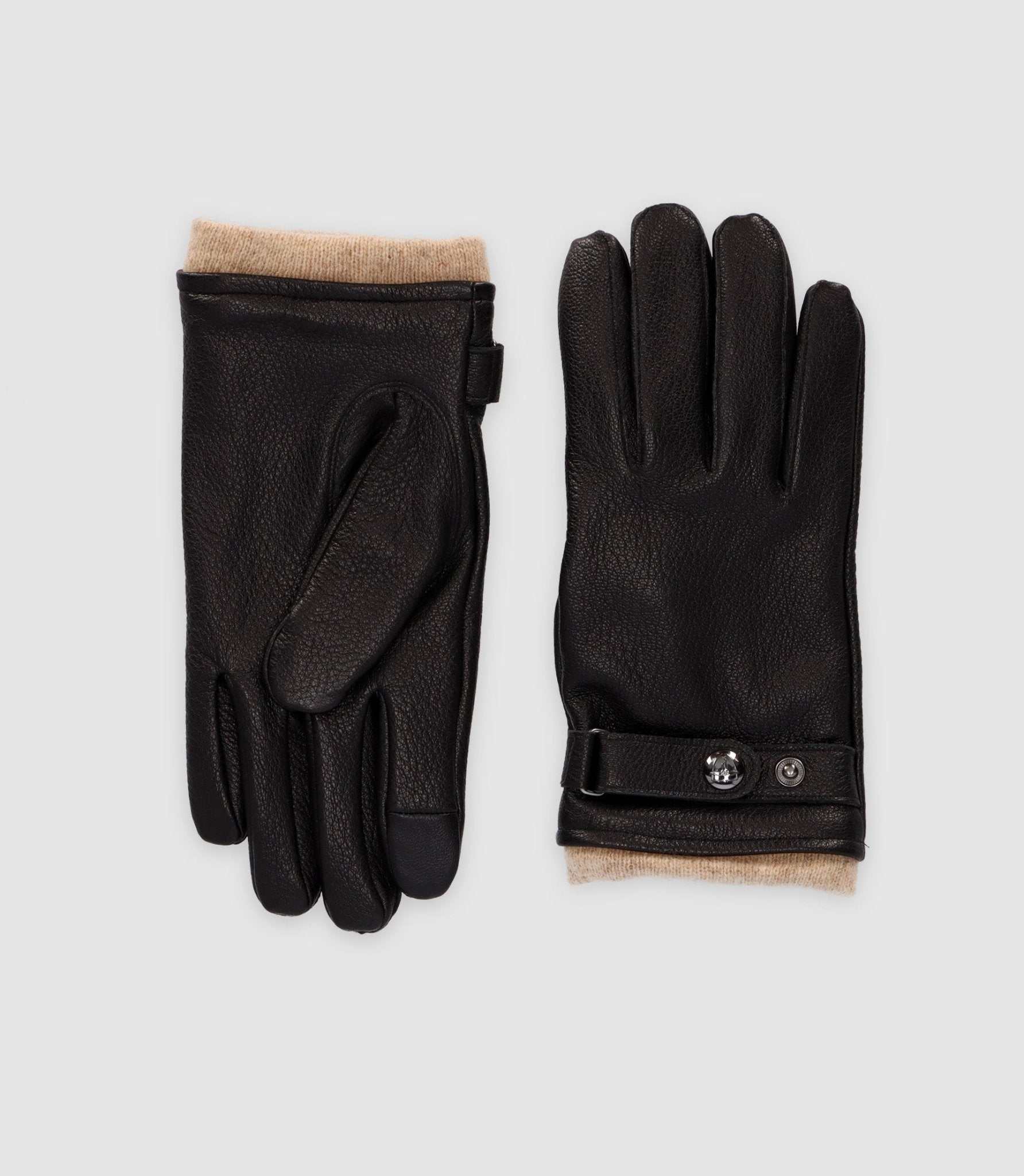 Gants en cuir marron UHULE - IZAC