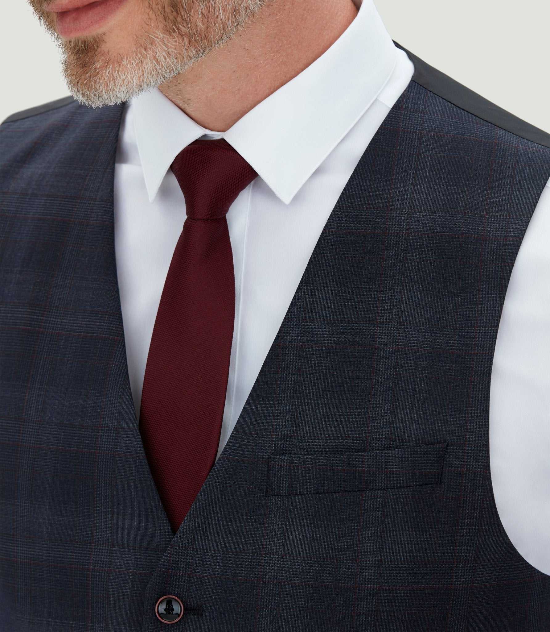 Gilet de ville gris anthracite "quadversaire" - IZAC