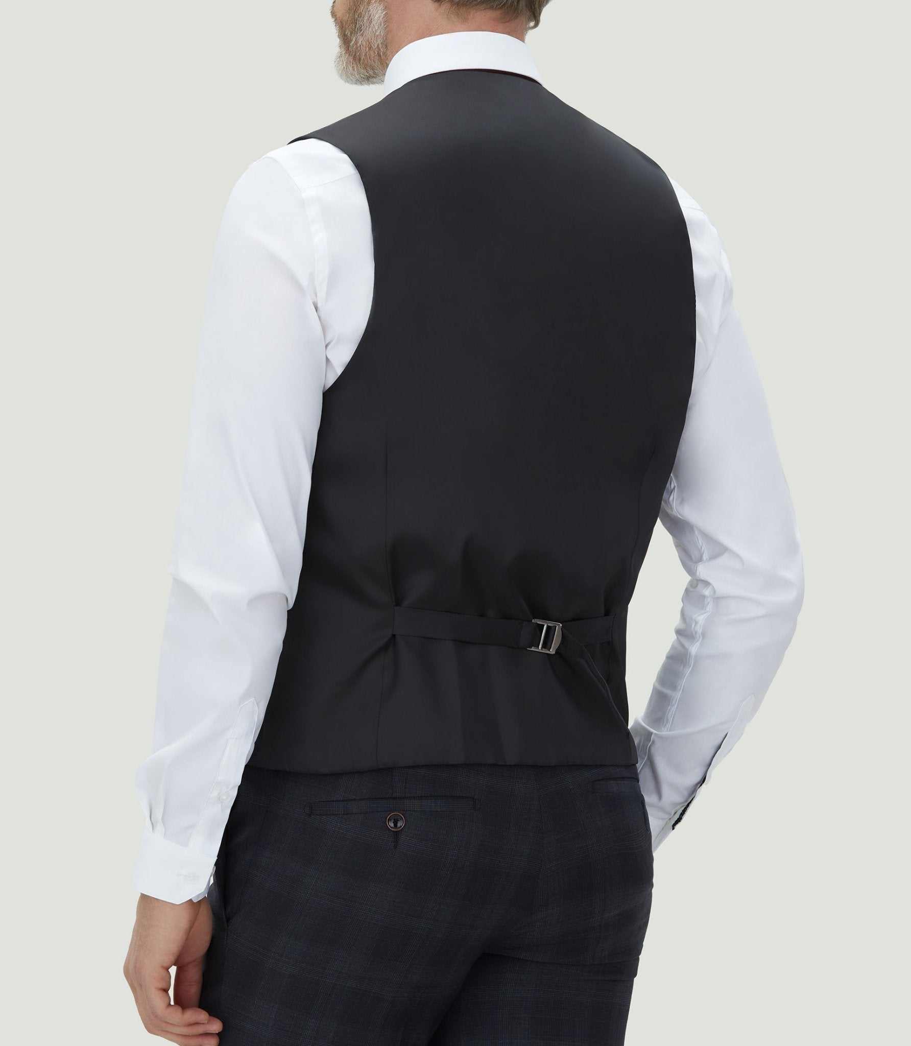 Gilet de ville gris anthracite "quadversaire" - IZAC