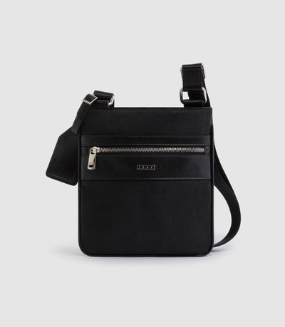 Sacoche a bandoulière noir "Omega" - IZAC