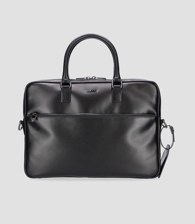 Sac business en cuir noir WENA - IZAC
