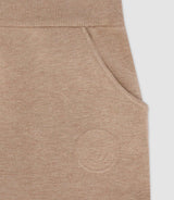 Jogging maille embosse beige - IZAC