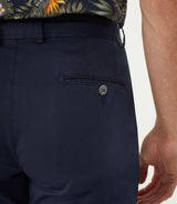 Chino micromotif marine "Berline" - IZAC