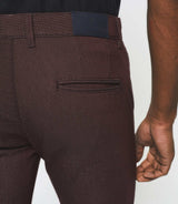 Pantalon casual urbain bordeaux "Nerrebi" - IZAC