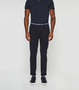 Pantalon casual slim marine "Paco"