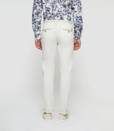 Pantalon casual slim beige mastic "Paco"